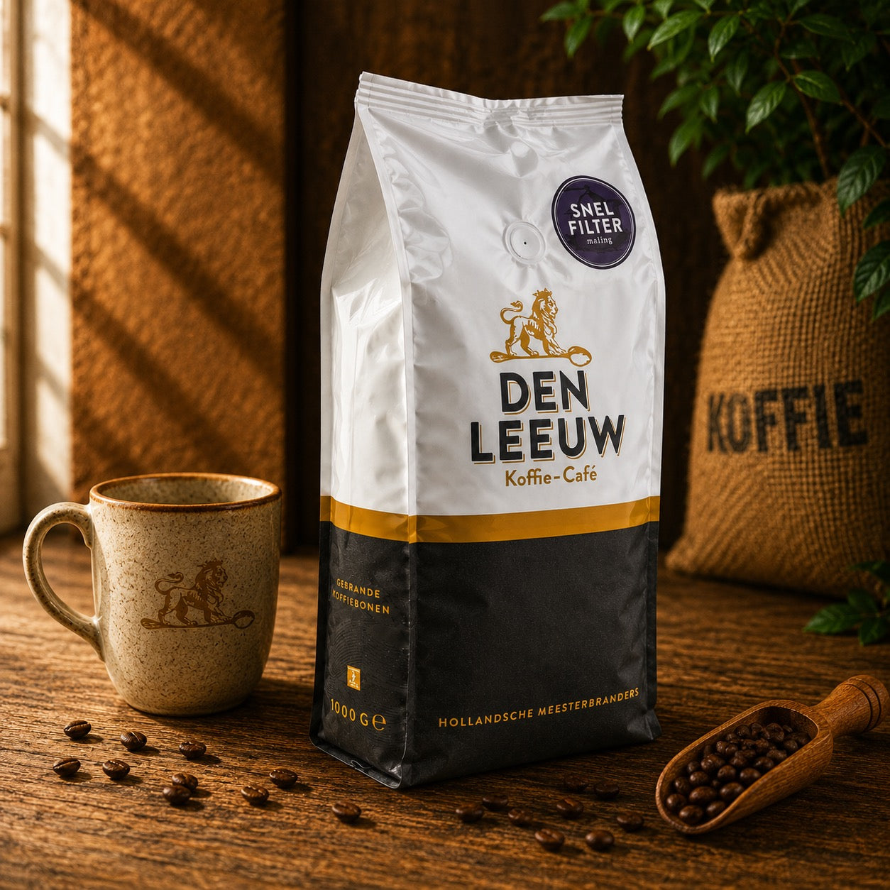 DEN LEEUW SNELFILTER 1KG