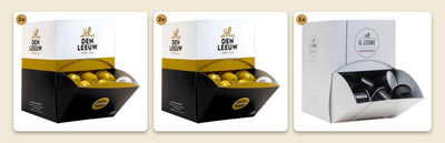 Proefpakket Cups – Ontdek 2 Smaken (Den Leeuw & IL LEONE)