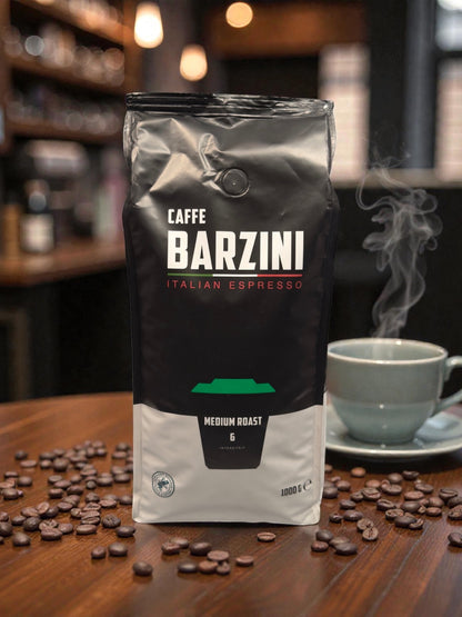 Barzini Medium Roast koffiebonen 1 kg